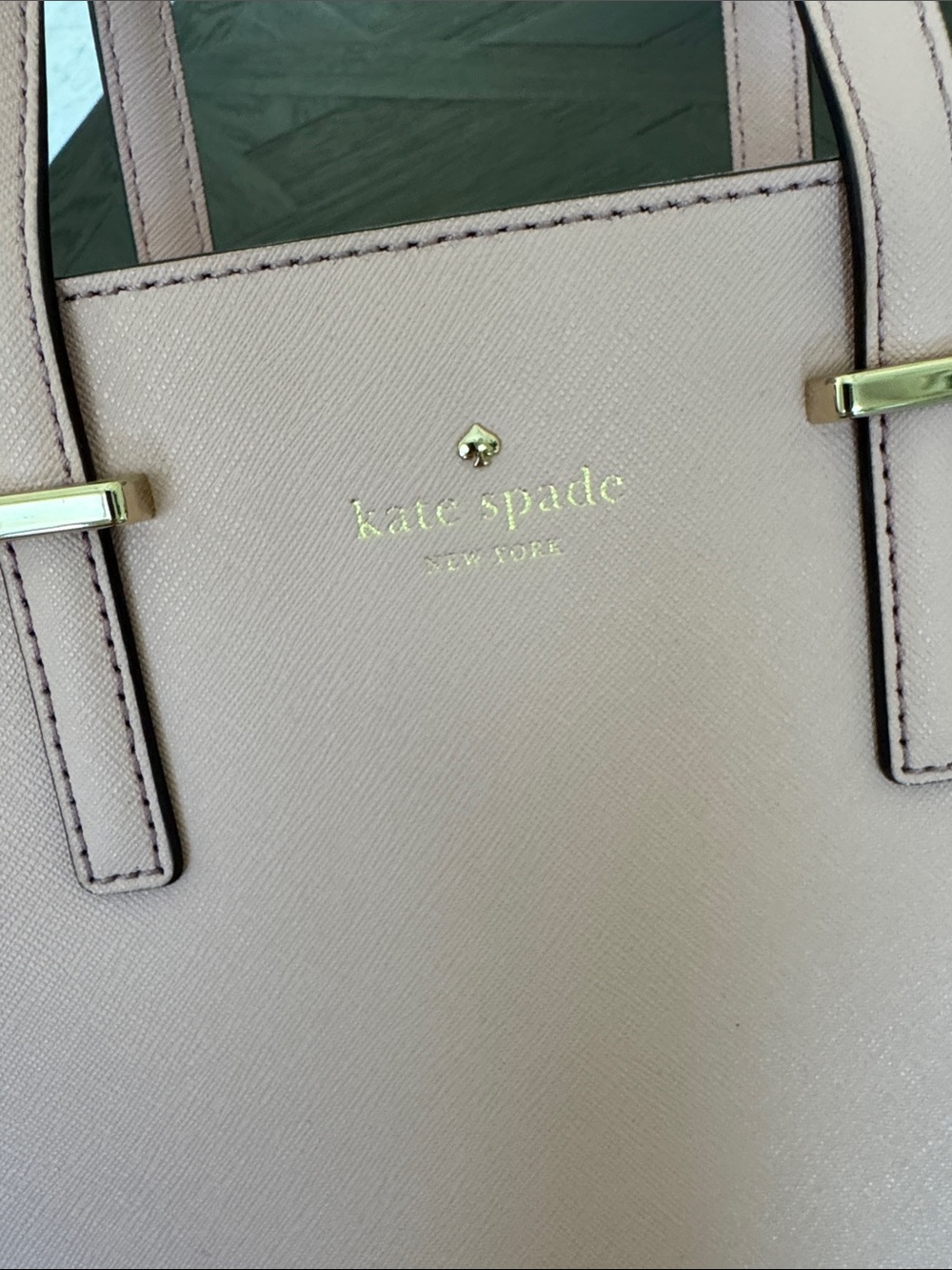 Kate Spade Hayden Pink Saffiano Leather Satchel Handbag Large - Picture 3 of 6